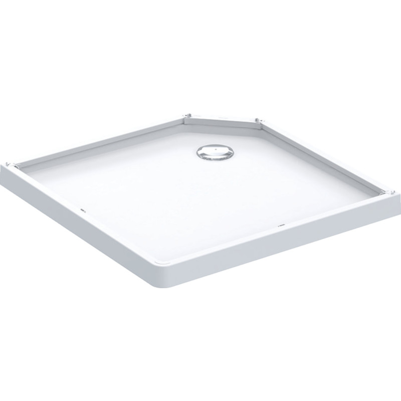 Contura Shower Showerama badkabin, 90x90 cm, vit