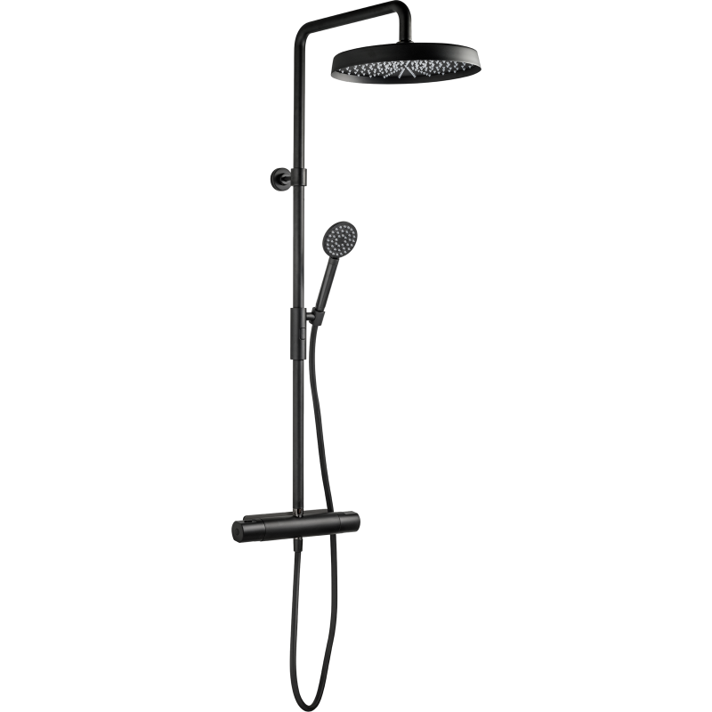 Tapwell ARM7200-160 duschset, matt svart