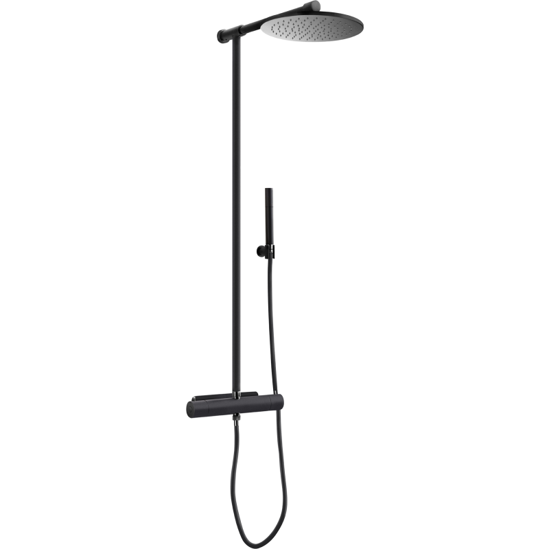 Tapwell TVM300-160 duschset, matt svart