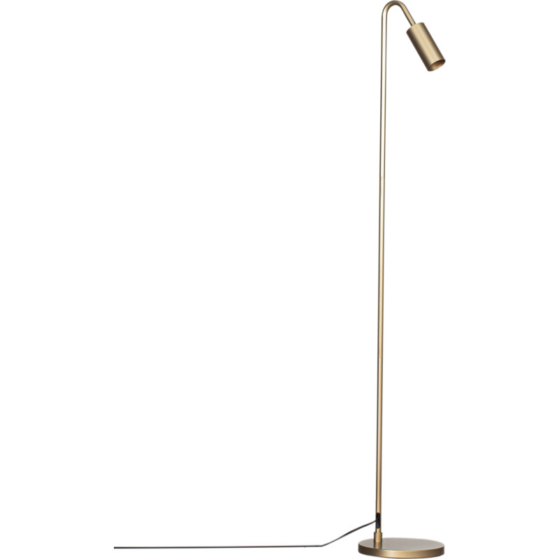 By Rýdens Curve gulvlampe, guld By Rýdens Curve gulvlampe, guld