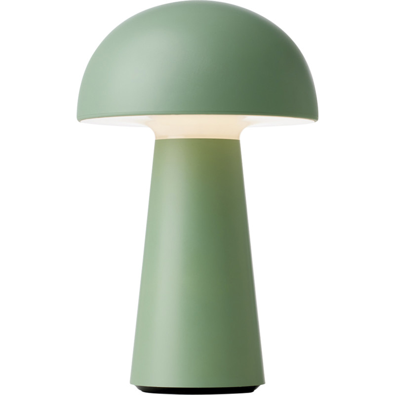 Move Me Genopladelig LED Bordlampe IP44 i Støvet Grøn - Nielsen Light