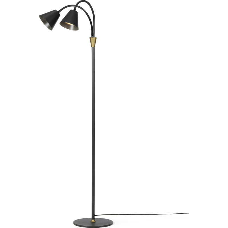 Hygge 2 Gulvlampe Graphite Black - Halo Design - Stue - Metal