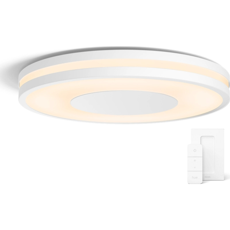 Philips Hue White ambiance Being - Loftslampe - LED - 22.5 W (tilsvarende 204 W) - klasse F - varmt til køligt hvidt lys - 2200-6500 K - hvid