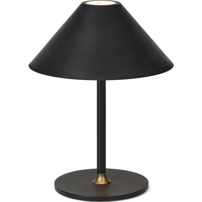 Hygge Portable Bordlampe Ø19 Graphite Black - Halo Design - Altan - Metal