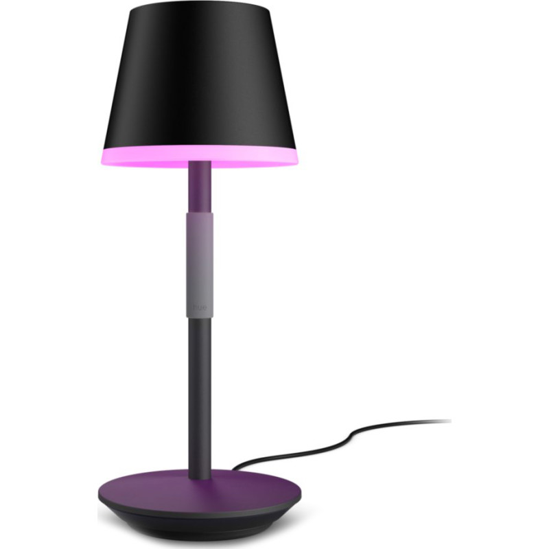 Philips Hue Go uppladdningsbar bordslampa utomhus, svart