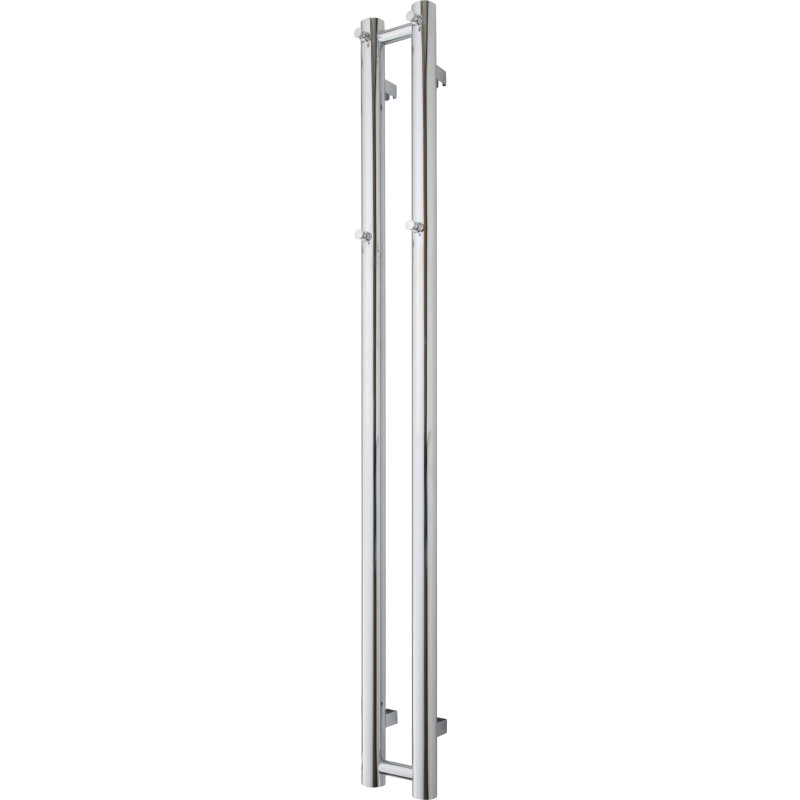 TVS Kiro 2 håndklædetørrer, kombi, 13,5x140 cm, krom