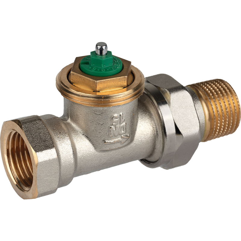 Resideo Honeywell Home radiatorventil, ligeløbende, 1/2"