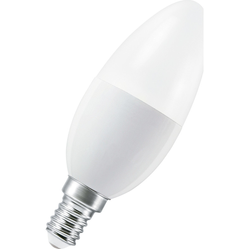 Ledvance E14 kertepære FCY, anlæg AC/DC, 7,3W, 2700K