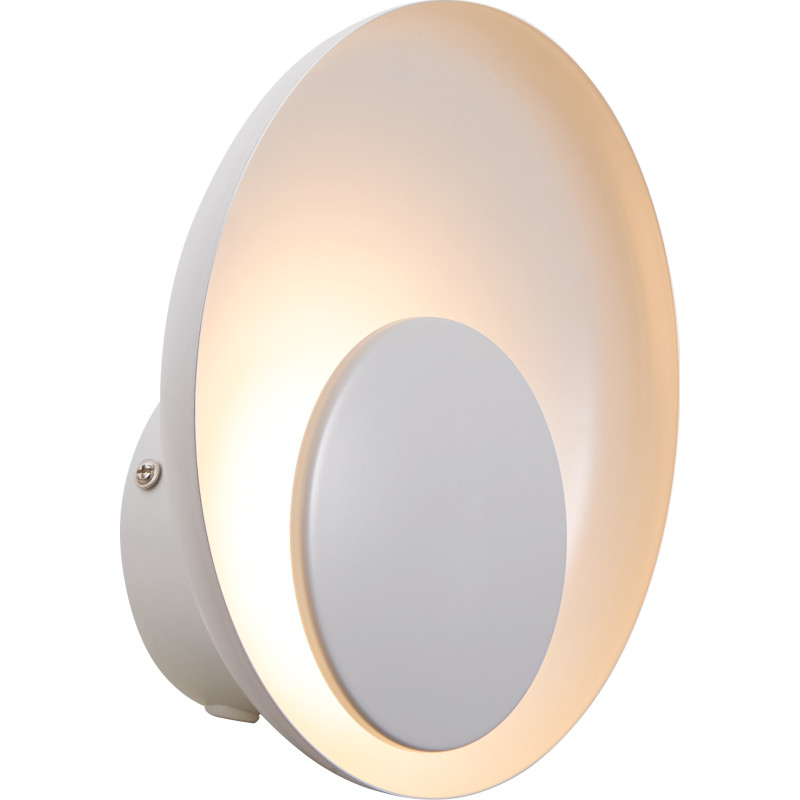 Nordlux Marsi v&auml;gglampa, vit