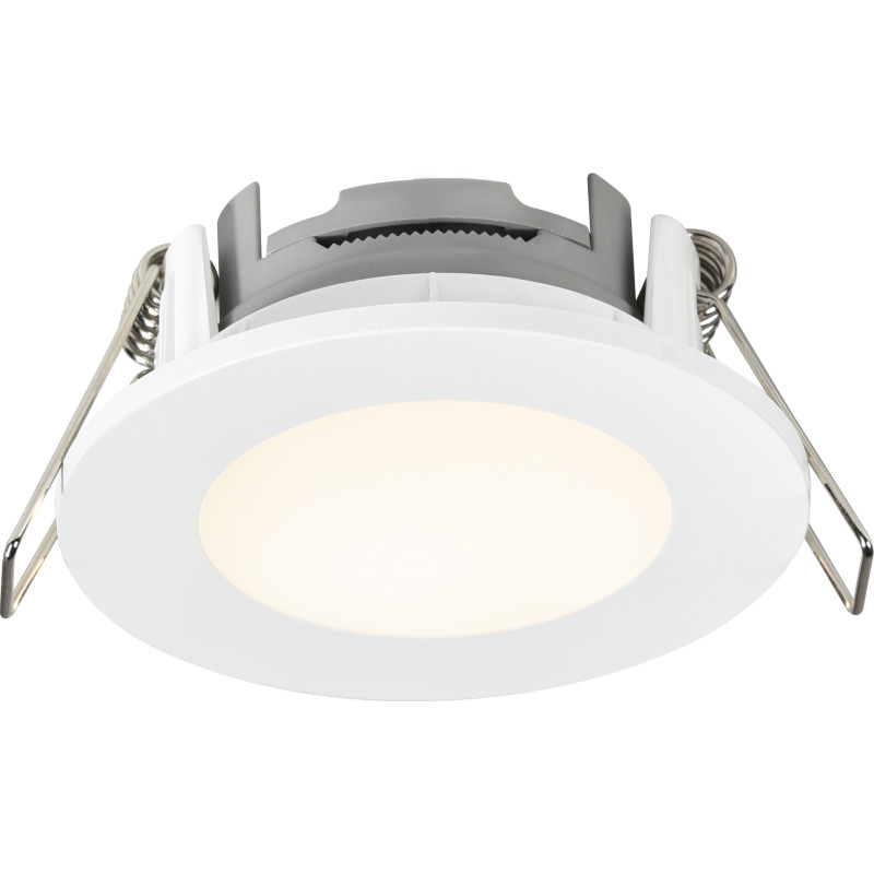 Nordlux Leonis IP65 indbygningsspot / 345lm / 2700K / 1 stk / hvid