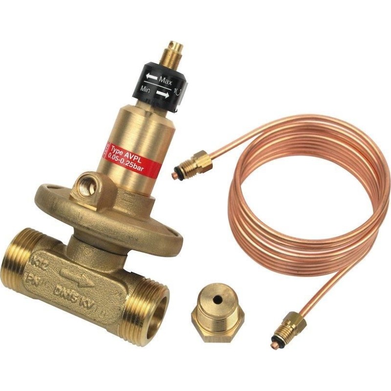 Danfoss AVPL trykdifferensventil DN15 3/4''. Kvs 1,6. 003L5031
