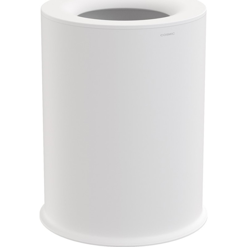 2 stk Cosmic Geyser toiletspand, 5 liter, mat hvid