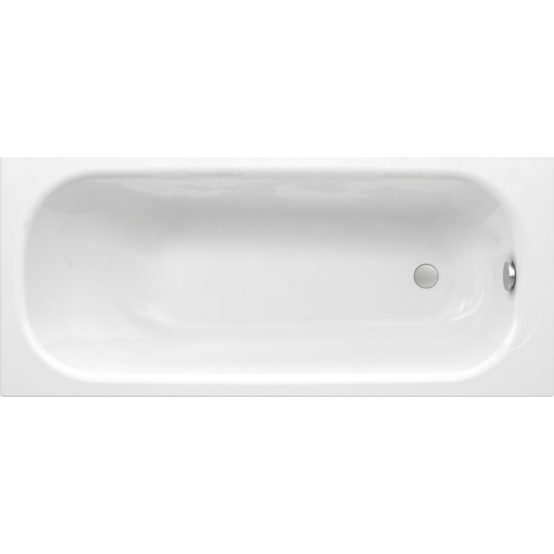 GBG 2942 Badekar til indmuring med overløb 1600x700 mm.