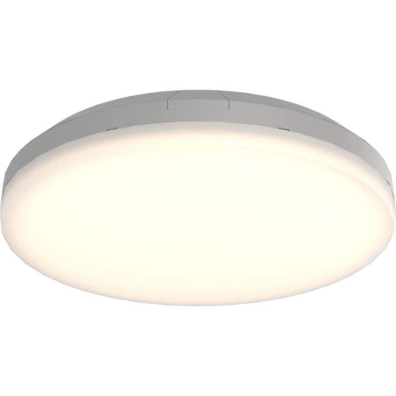Mercurial IP54 Plafond 1-10V 13W/20W 3K/4K &Oslash;370mm Silver