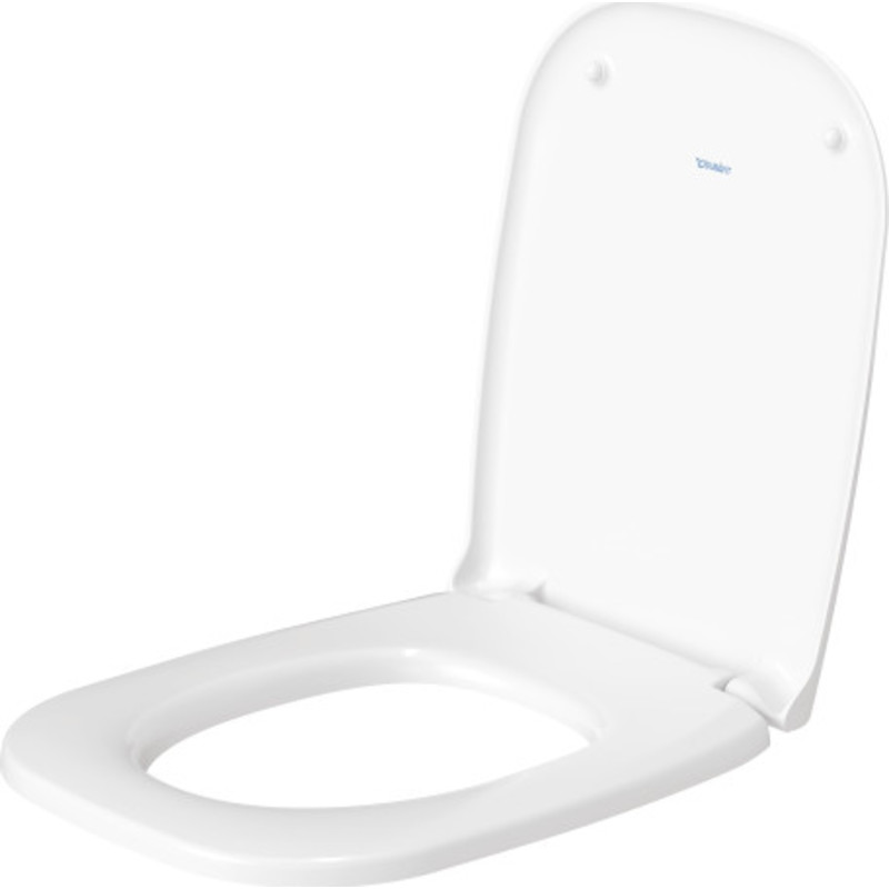 Duravit D-Code Compact toiletbræt, hvid