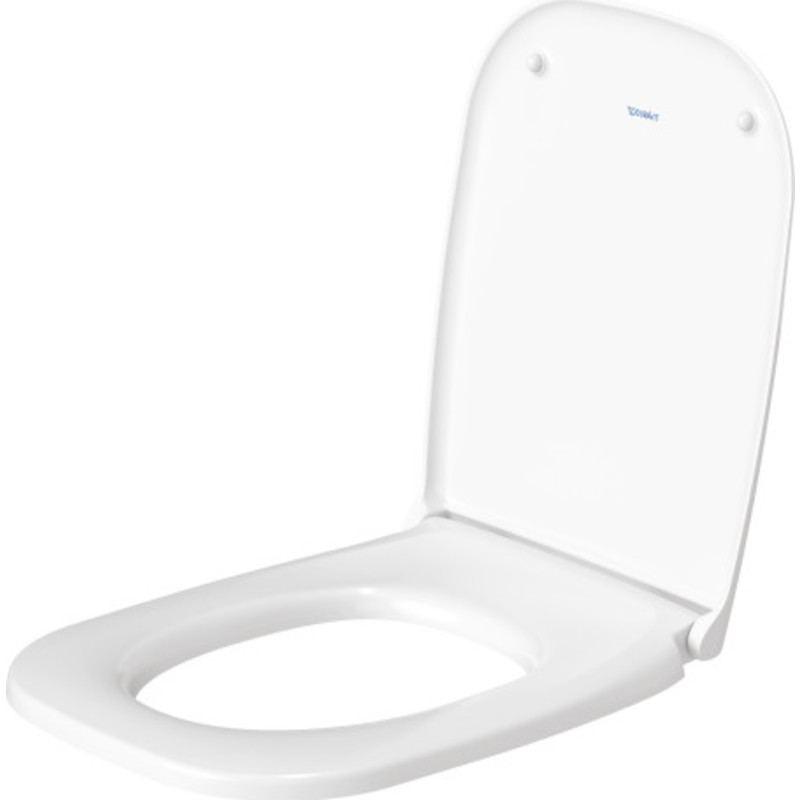 Duravit D-Code Compact toalettsits, soft close, vit