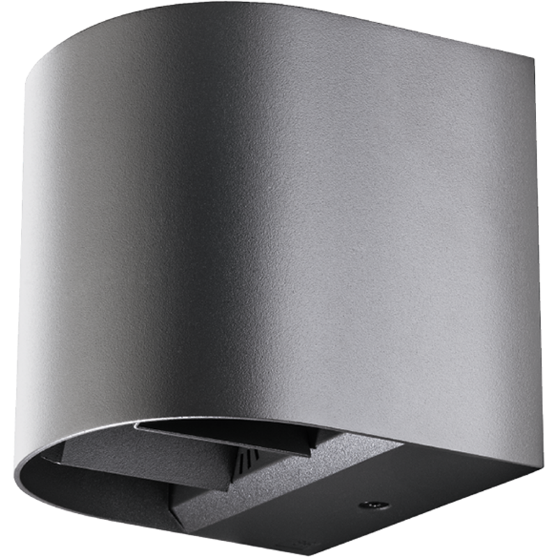 SG ARMATUREN Artes Round Grafit 360lm 2700K Ra>80 Bagkantsdæmp