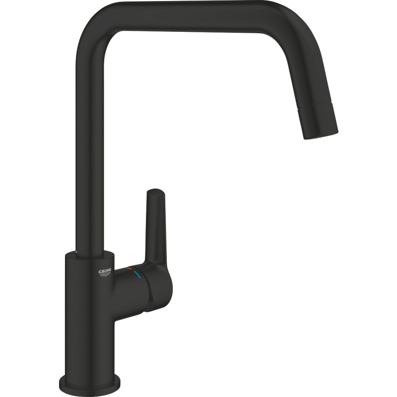 Grohe QuickFix Start kkkenarmatur, U-tud, 1-grebs, matt black
