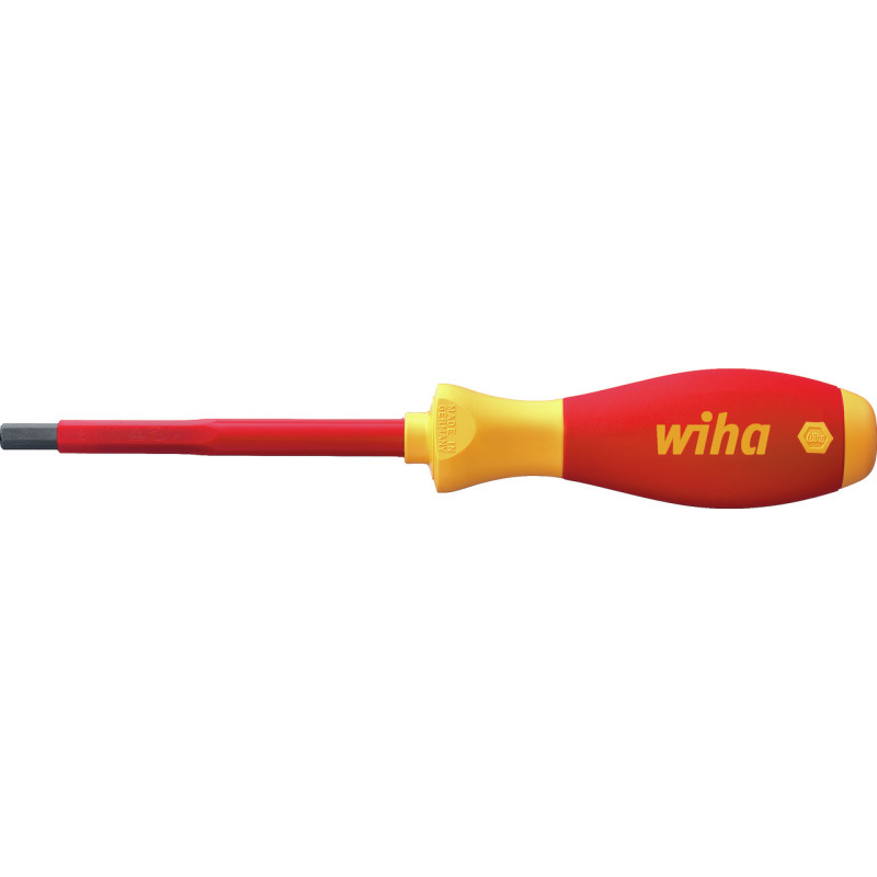 Wiha SoftFinish 3mm sekskant skruetrækker, 1000V
