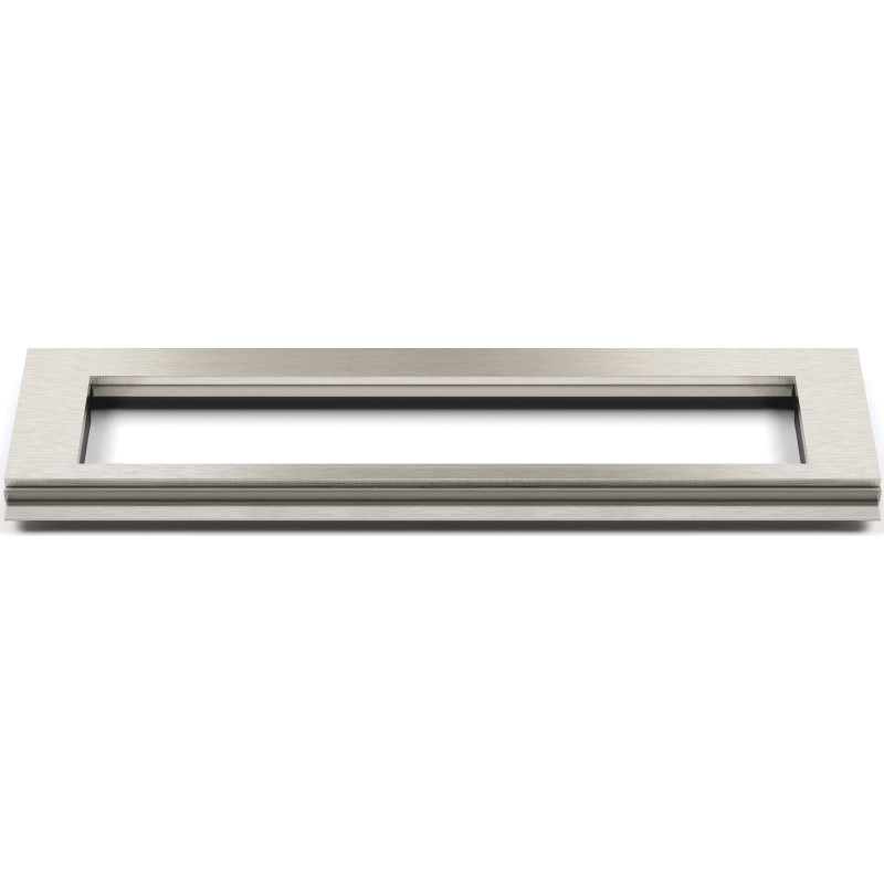 Unidrain HighLine ramme til fritliggende, 1200/12 mm, Børstet stål