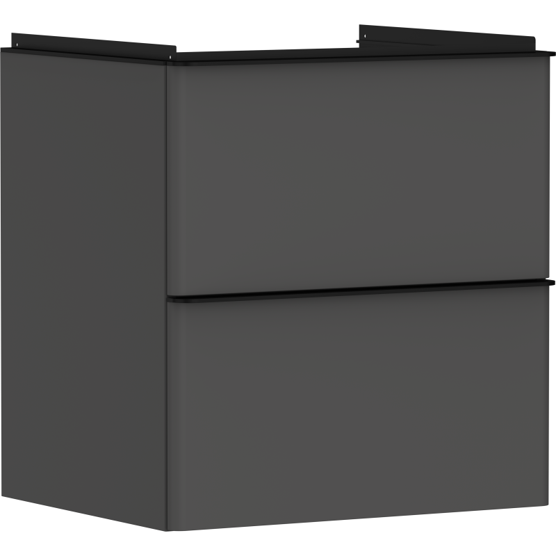 Hansgrohe Xelu Q underskab, 58x49,5 cm, mat grå