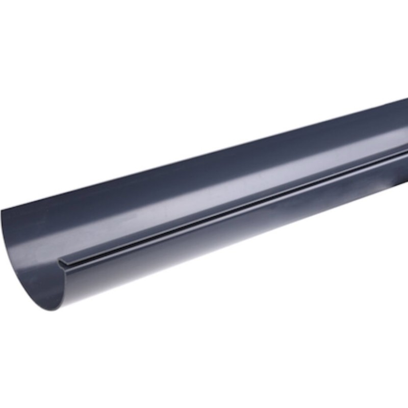 Plastmo tagrende nr. 10 - 6 meter, grafit