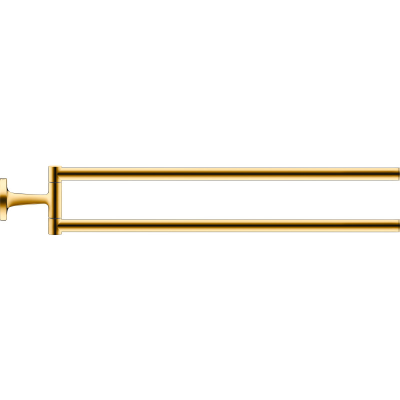 Duravit Starck T håndklædestang, 46,5 cm, guld