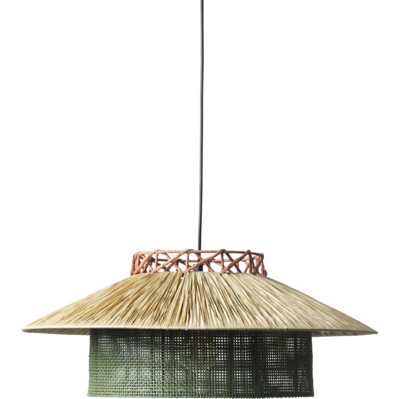 Jore Copenhagens loftlampe Kyoto grøn 58x24 cm