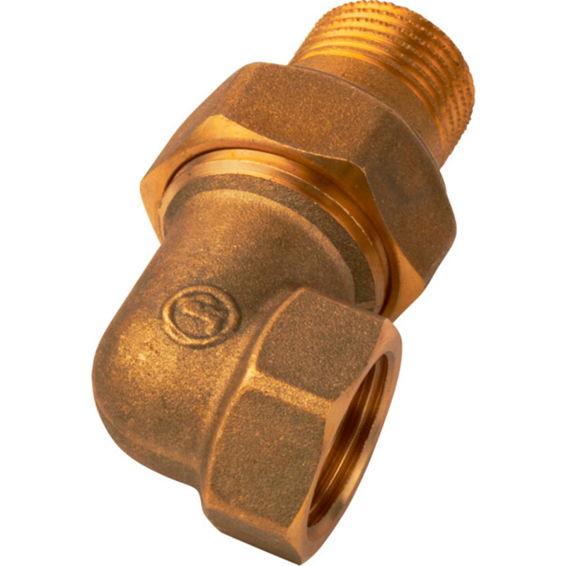 Radiatorkoppling 1/2" vinkel