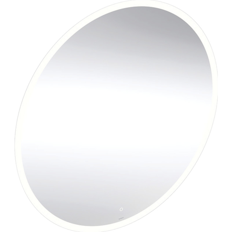 Geberit Option Round spejl med lys, dæmpbar, Ø75 cm