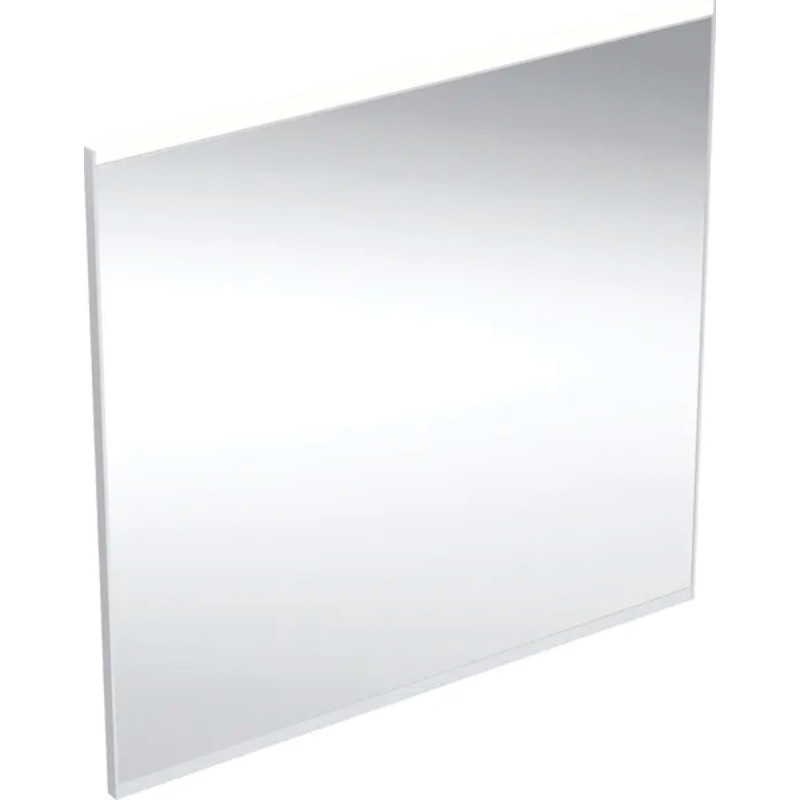 Geberit Option Plus Square spejl med lys, dæmpbar, dugfri, 60x70 cm, sort