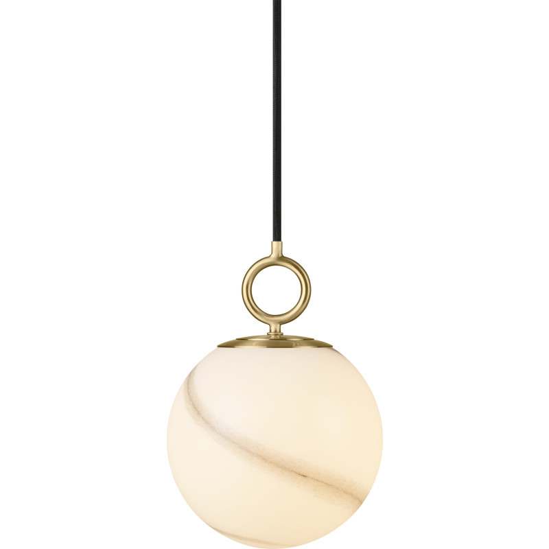 Stockholm Pendel Ø18 Marble Grey - Halo Design - Stue - Glas