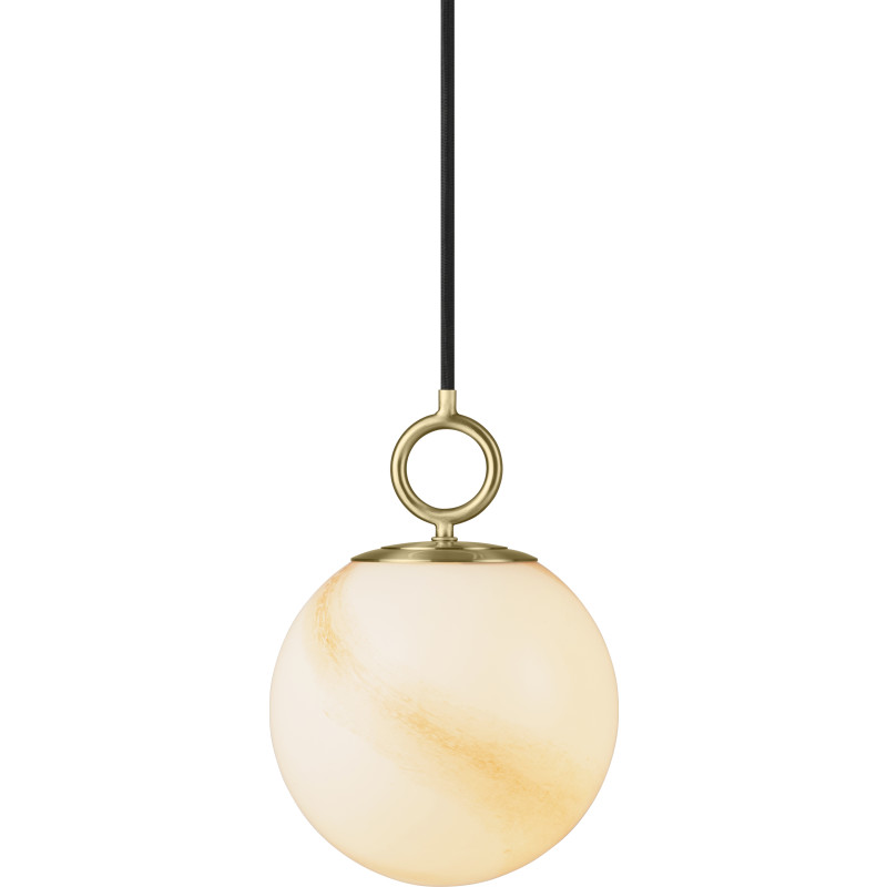 Stockholm Pendel Ø18 Marble Brown - Halo Design - Stue - Glas