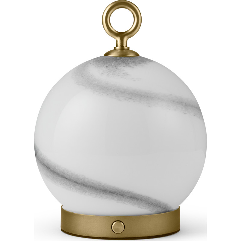 Stockholm Portable Bordlampe Grey - Halo Design - Stue - Glas