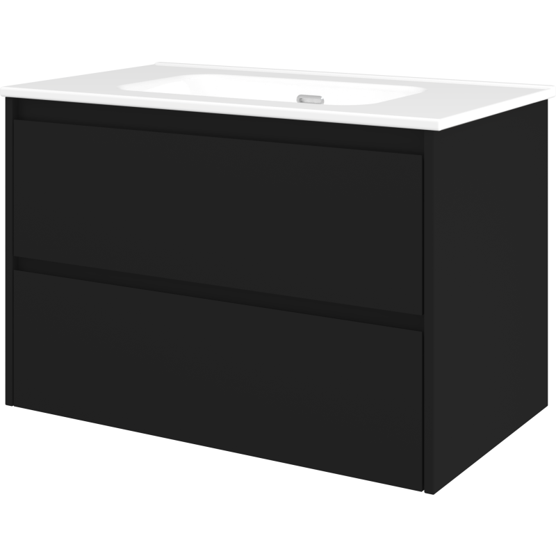 Sanibell Proline möbelpaket, 81x46 cm, matt svart