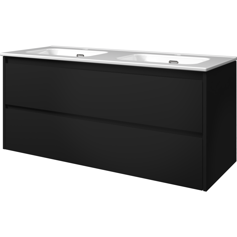 Sanibell Proline möbelpaket, 121x46 cm, matt svart