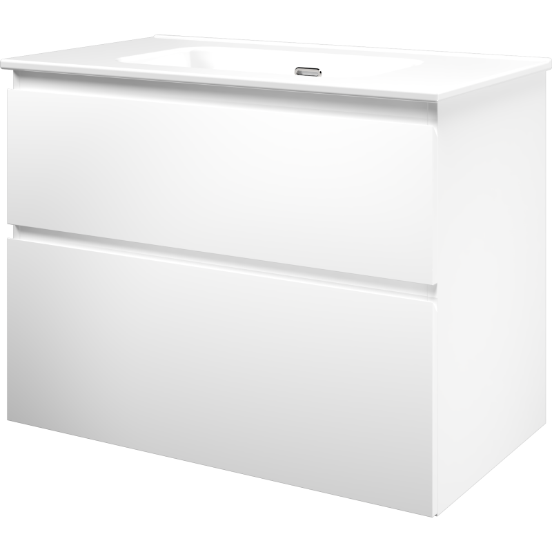 Sanibell Proline möbelpaket, 81x46 cm, matt vit