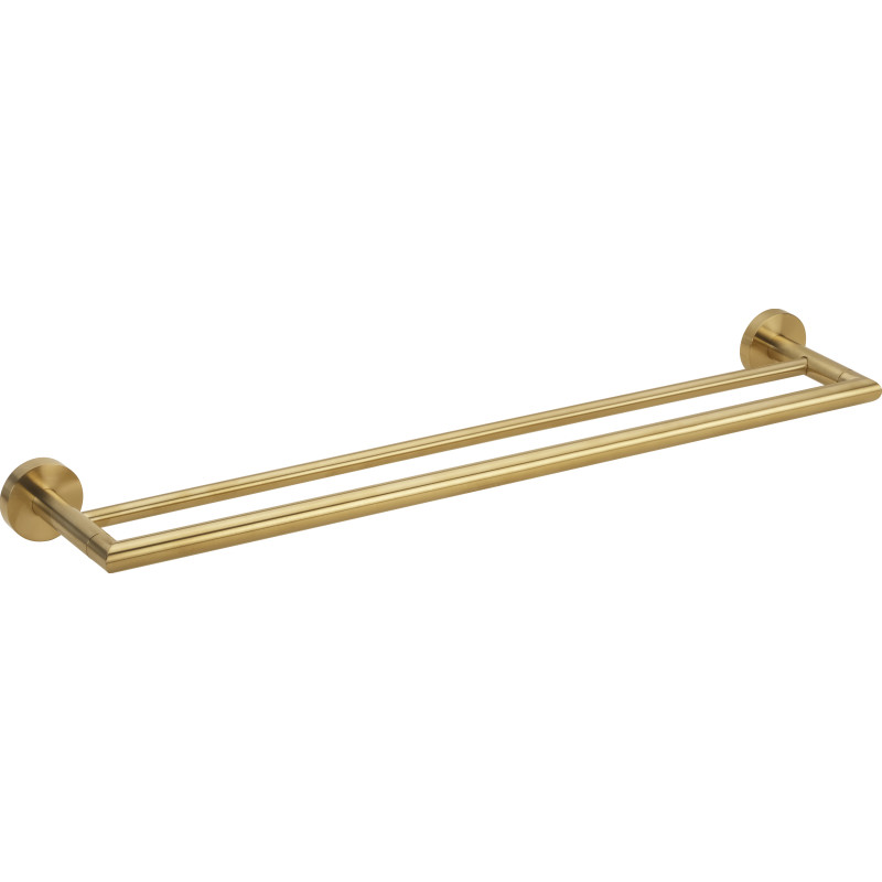 Kriss Simple handduksstång, 60 cm, borstad guld