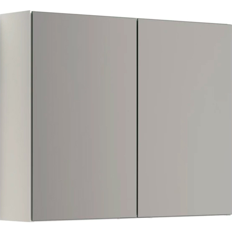 Dansani Mido+ Select spegelsk&aring;p, 80x64 cm, matt vit