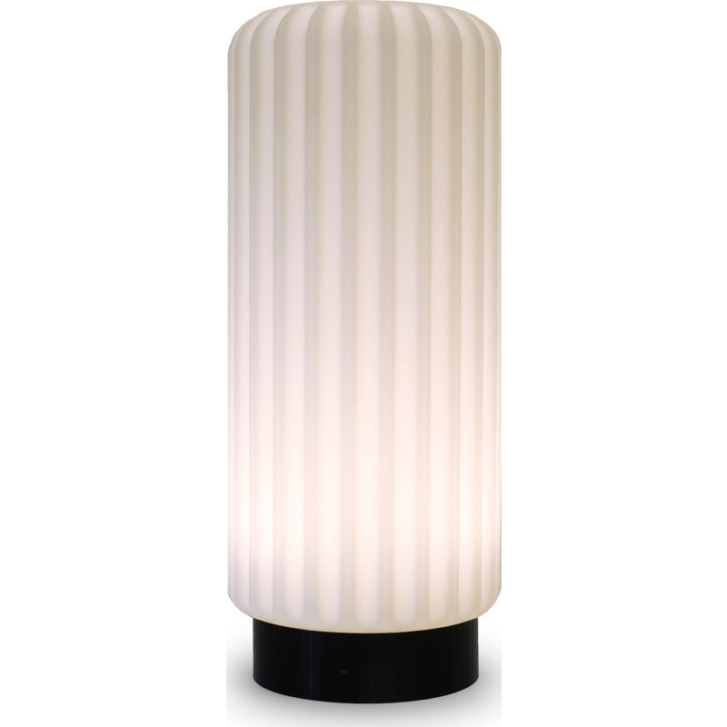 Atelier Pierre Dentelles uppladningsbar bordslampa, H29 cm, svart