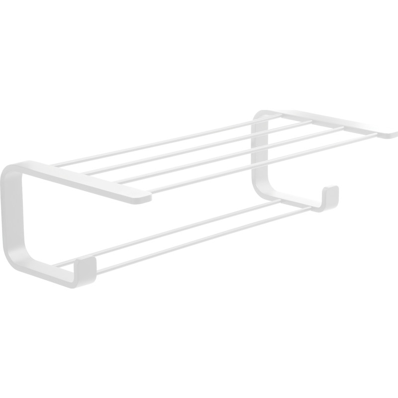 Hefe Outline hylla, 50x26 cm, matt vit