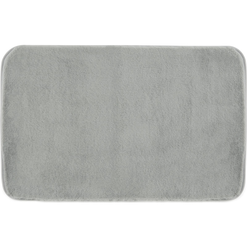 Hefe Fuzzy bademåtte, 50x80 cm, grå