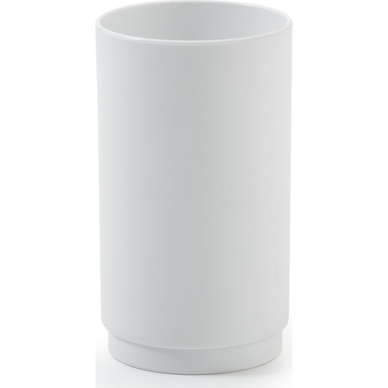 Hefe Sharon tandborstmugg, matt vit