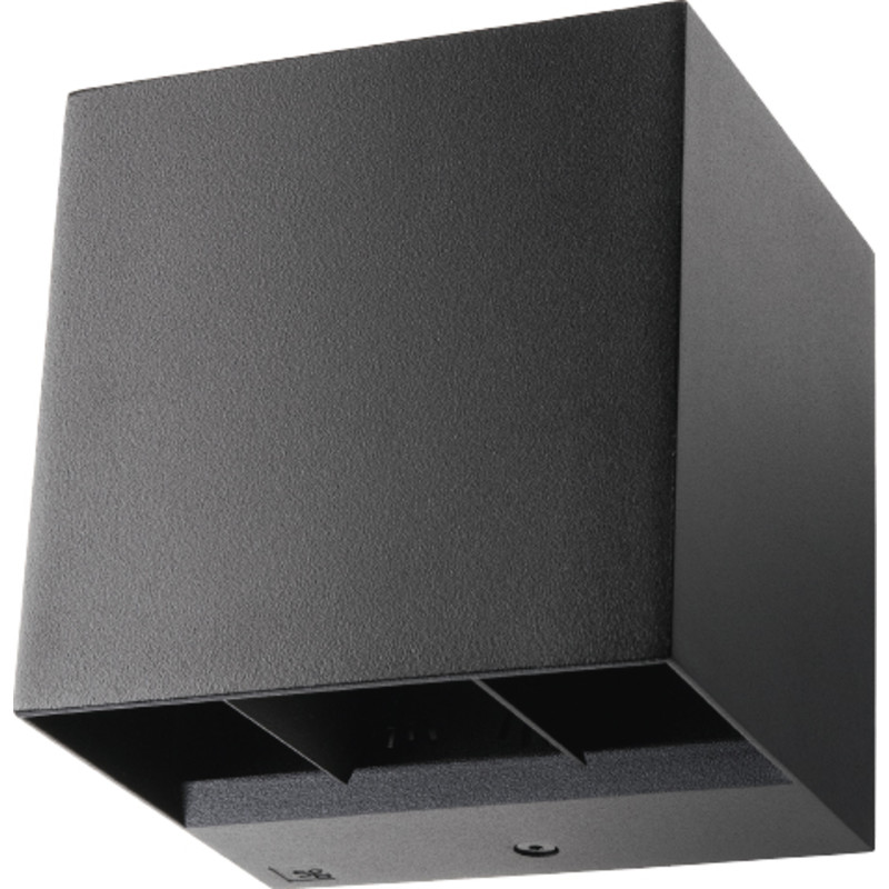 SG Armaturen Artes udendørs væglampe 8W LED 2700K, sort