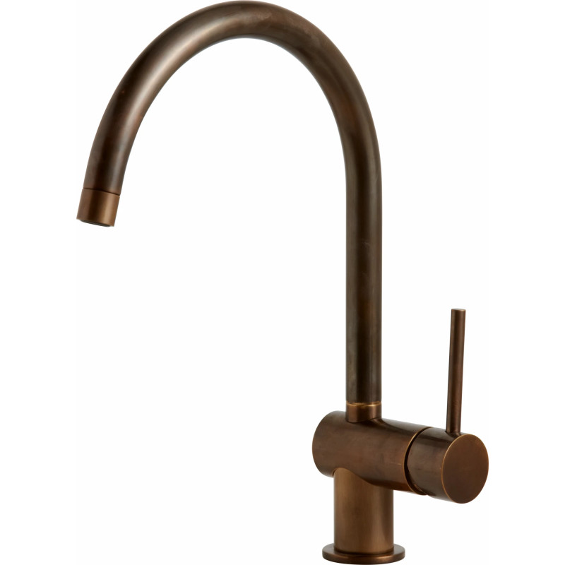 Lavabo Kubus 030 k&ouml;ksblandare, brunerad m&auml;ssing