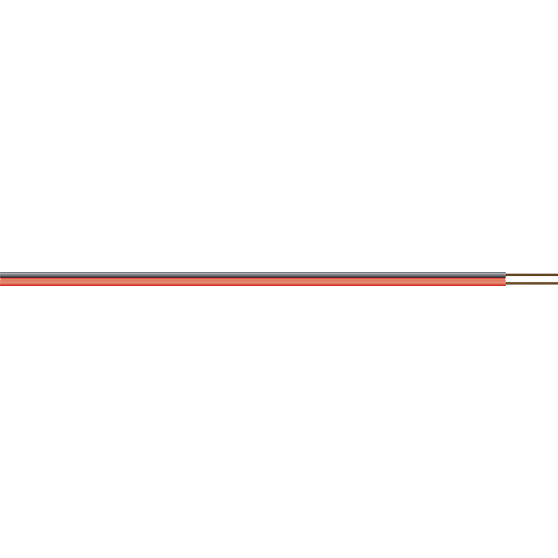 100 meter NKT højtalerledning 2x0,75 mm², pr. meter