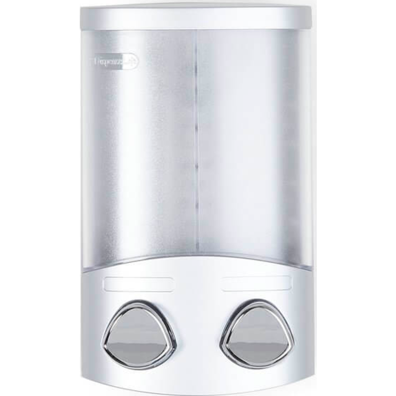 Hefe Duo sæbedispenser, krom
