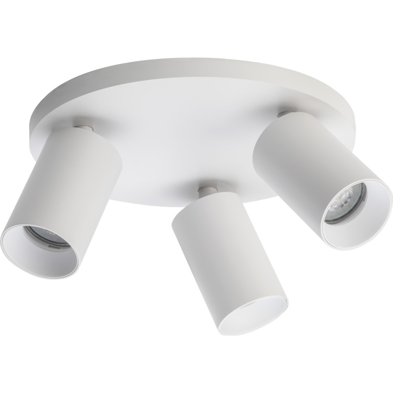 SpotOn Circle3 Loft/Væglampe Hvid - Antidark - Stue - Aluminium