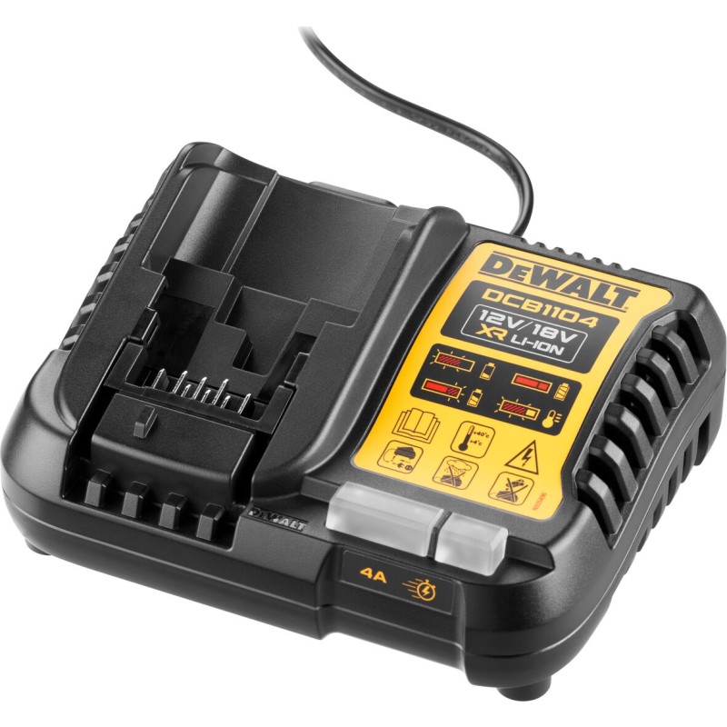 DeWalt DCB1104-QW multilader til 12V, 18V og 54V batterier