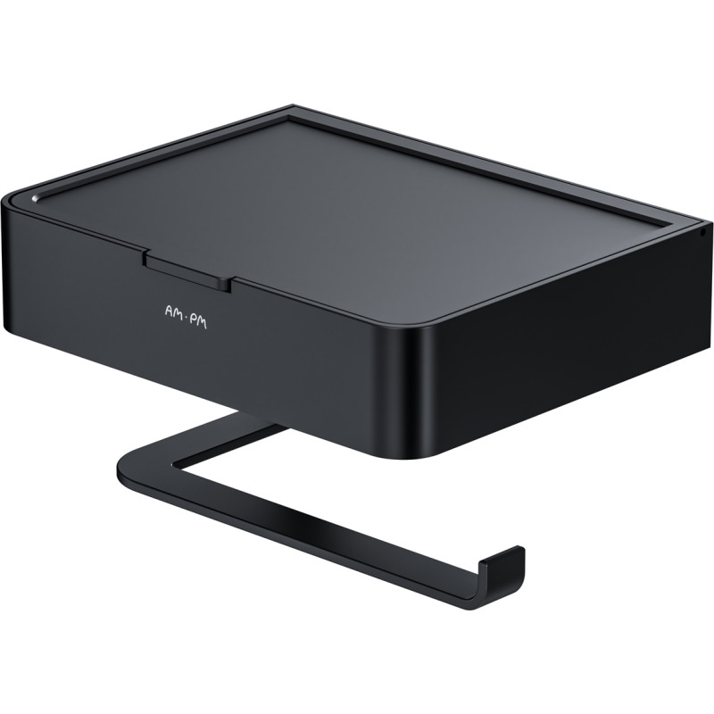 AM.PM Inspire V2.0 Toilet roll holder with box, black